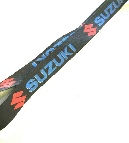 SUZUKI BLACK AND BLUE KEY FOB