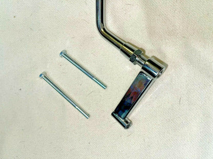 SPECCHIETTO SINISTRO SX COMPLETO DI ATTACCO PER LAMBRETTA LI 2^ 3^ SERIE