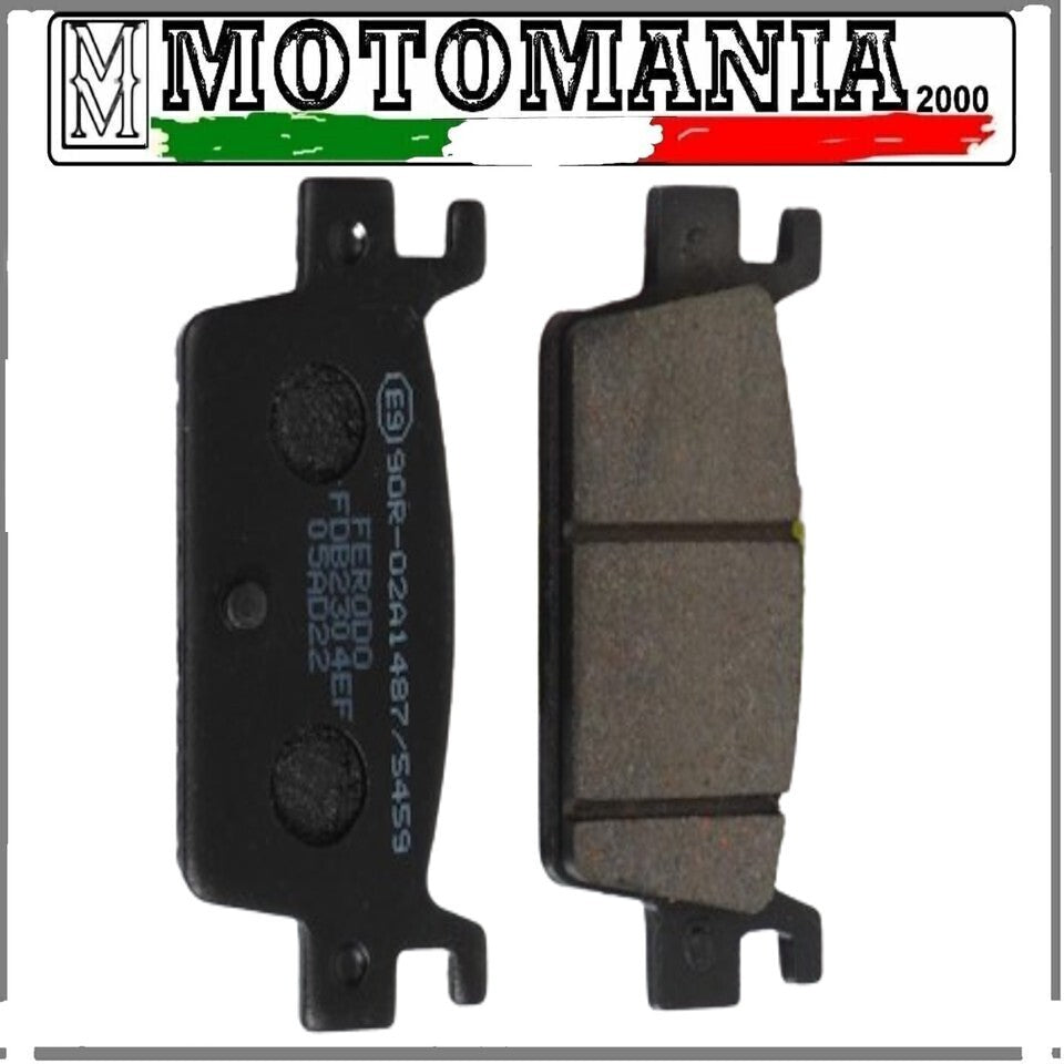 FDB2304EF  PASTIGLIE FRENO POSTERIORI FERODO  PER KYMCO AK 550 2017-2020  *