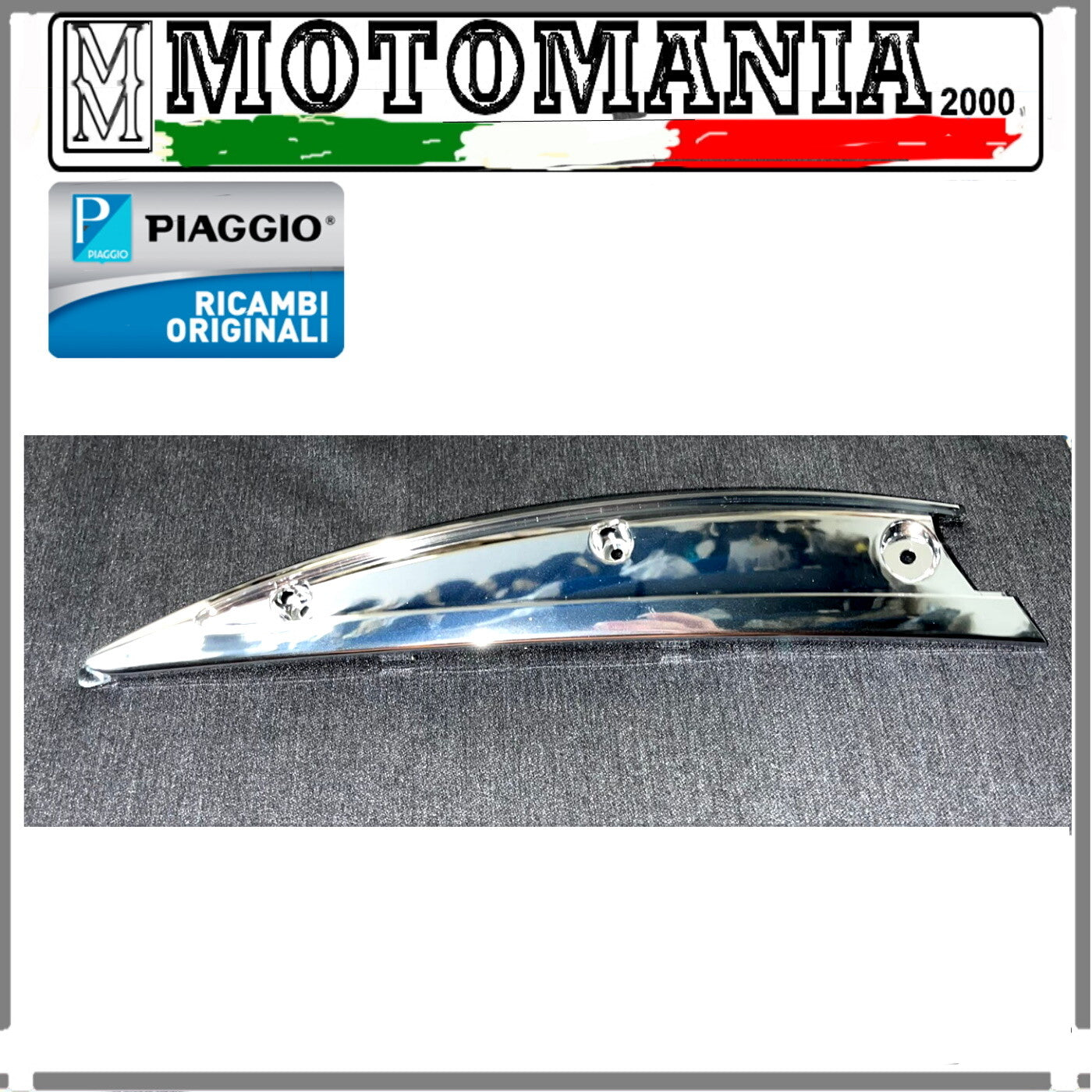 CORNICE LATERALE POSTERIORE SX ORIGINALE PIAGGIO PER LIBERTY 50 - 125 - 150 MOC