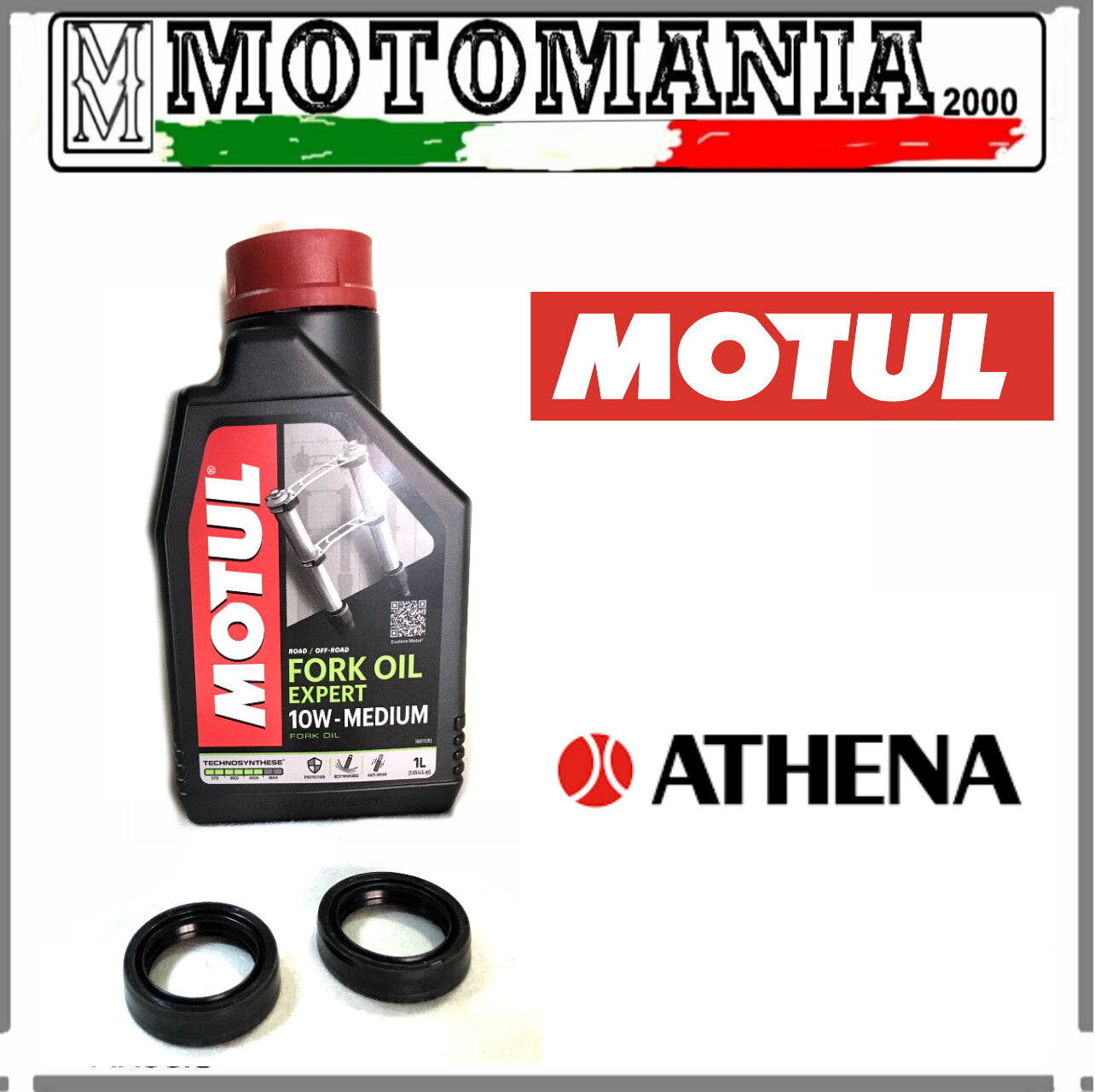 KIT PARAOLI+OLIO FORCELLA 10W MOTUL MALAGUTI CIAK 100-01 MBK SKILINER 4T 125-03