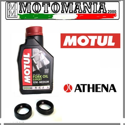 KIT PARAOLI+OLIO FORCELLA 10W MOTUL MALAGUTI CIAK 100-01 MBK SKILINER 4T 125-03
