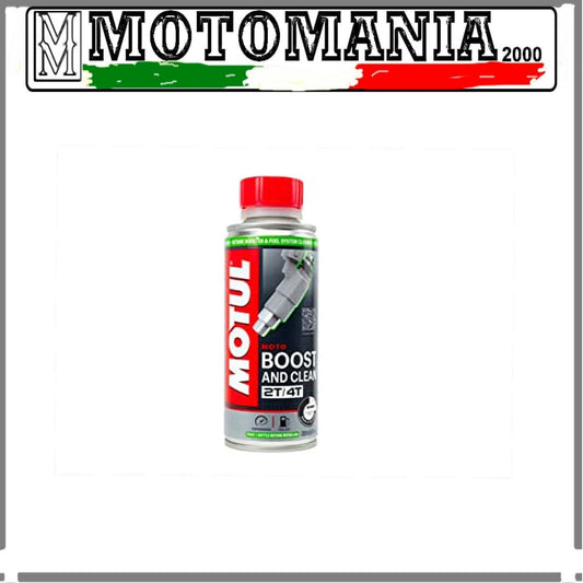 MOTUL MOTORCYCLE SCOOTER FUEL ADDITIVE 2T/4T BOOST AND CLEAN MOTO 200ML *