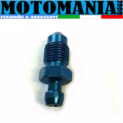 BRAKE BLEED SCREW X ERGAL MOTORCYCLE M.10X1 BLUE