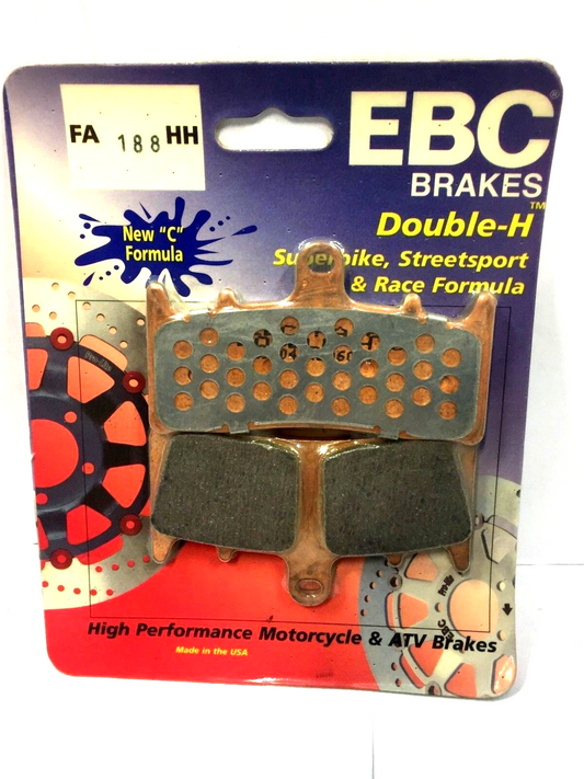PAIR FRONT BRAKE PADS EBC SUZUKI GSX-R 1000 KAWASAKI ZRX 1200 R-S