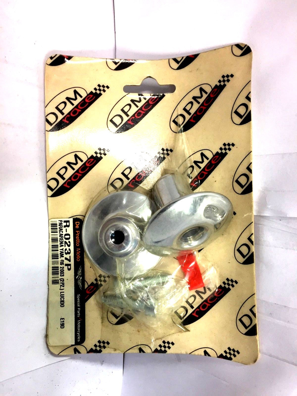 R-0237P CP PARACARENA ARGENTO DE PRETTO MOTO YAMAHA R6 ANNO 2003