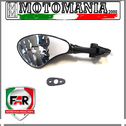SPECCHIO RETROVISORE NERO SX PER SUZUKI GSX 600-750 TL 1000 R-S