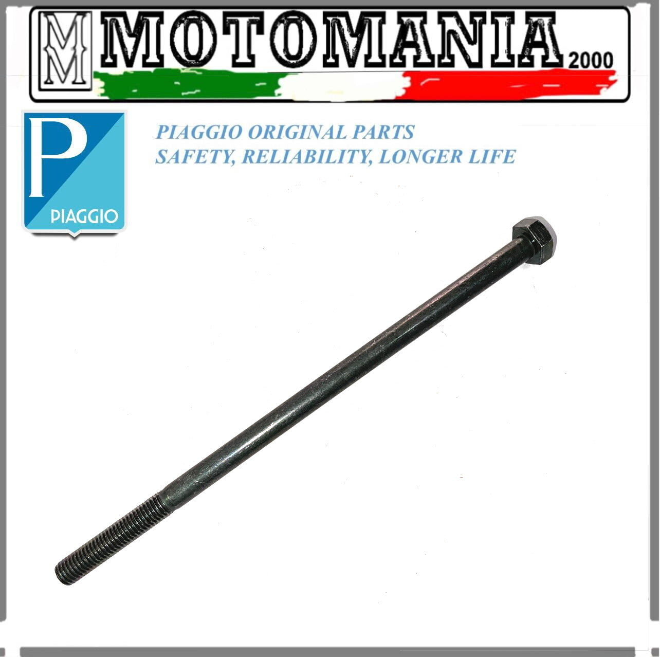 ORIGINAL PIAGGIO BOLT WITH HEX HEAD FOR VESPA PX - VESPA GTS SUPER -