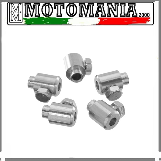 MORSETTO CON VITE PER CAVO FRIZIONE E FRENO  2,5 MM 1 PZ. *