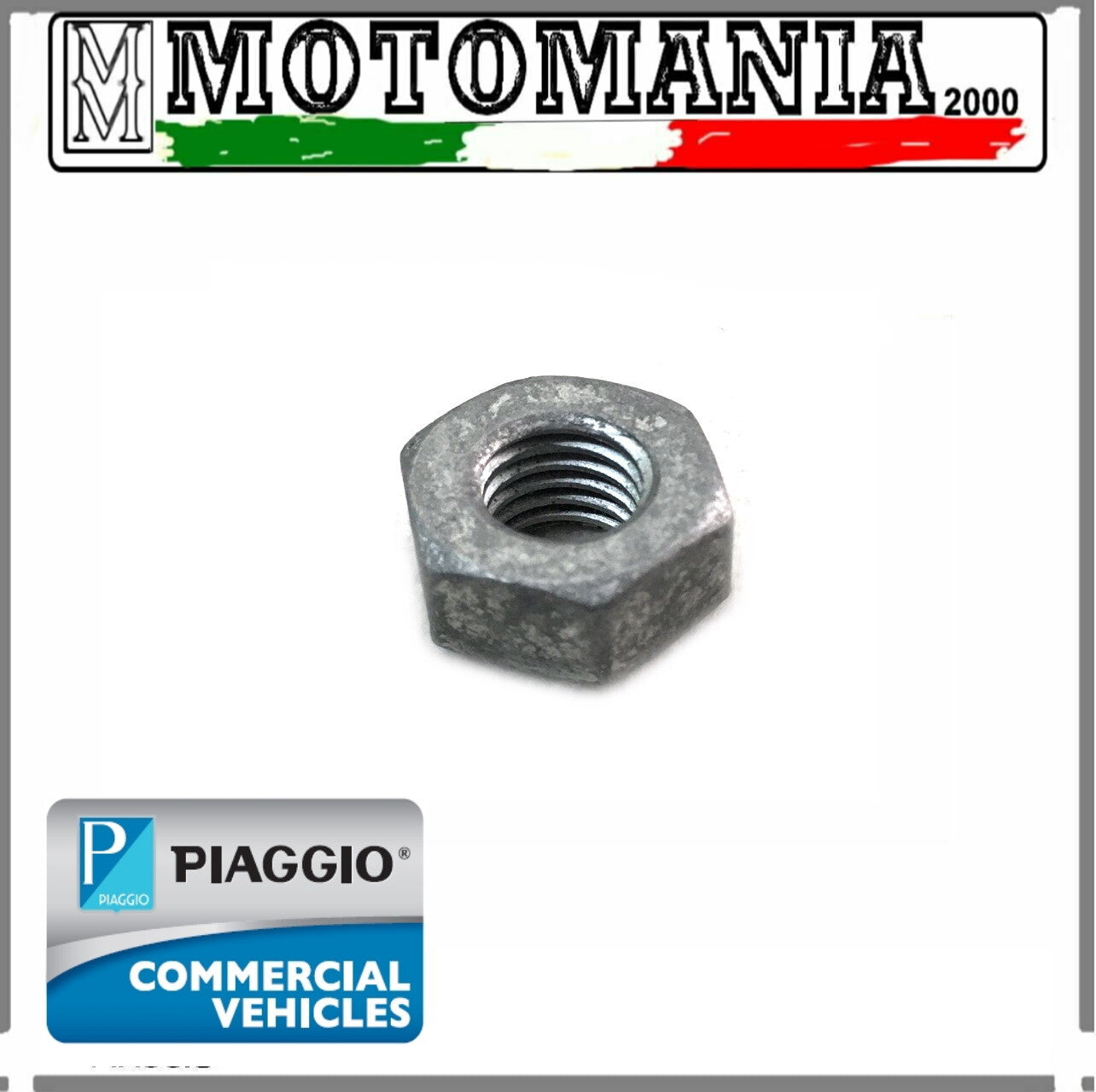 232108 BEVERLY TOURER 250 2007-2009 SELF BRAKE NUT M10 ORIGINAL PIAGGIO *
