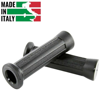184160090  COPPIA MANOPOLE NERE  PER PIAGGIO VESPA PK 50CC  *