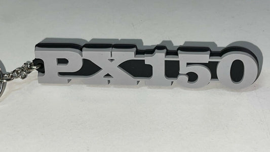 Soft Rubber Keychain for Piaggio Vespa PX 150