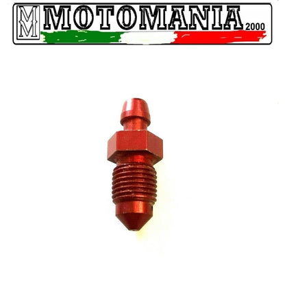 VITE SPURGO FRENO IN ERGAL PER MOTO M 10X1 ROSSO *