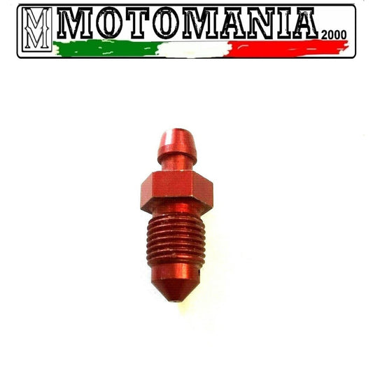 VITE SPURGO FRENO IN ERGAL PER MOTO M 10X1 ROSSO *