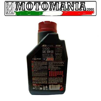 123011/S   OLIO MOTORE MOTUL 5100 10W-30 4T - 1L  *