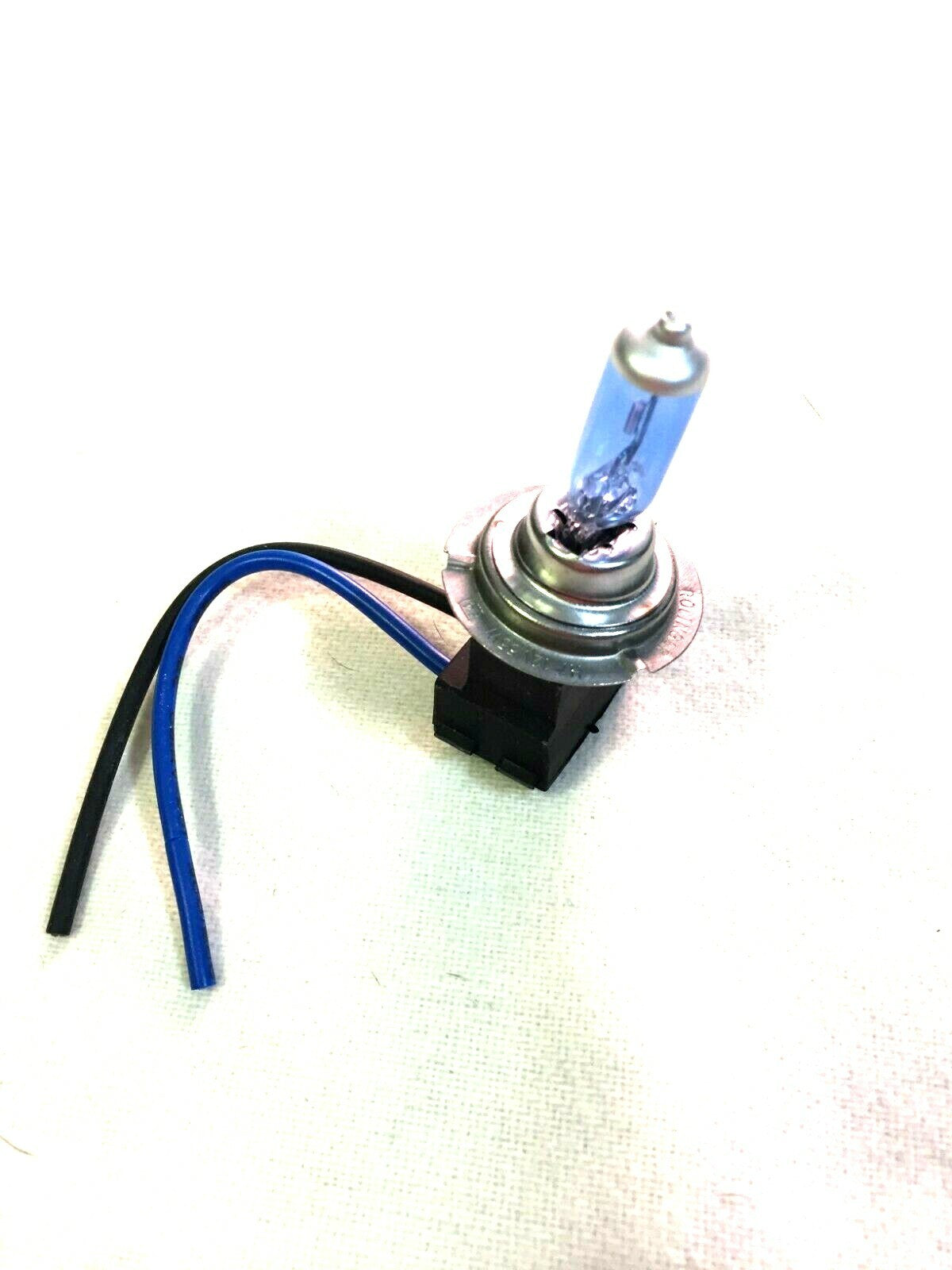 PORTA LAMPADA H7 12 V -24 V COMPLETO DI LAMPADA H7 LUCE BIANCA 12V60/55 X MOTO