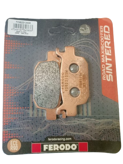 COPPIA PASTIGLIE FRENO ANT. E POST. FERODO HONDA SH 350 ABS 2021-2022-2023  *