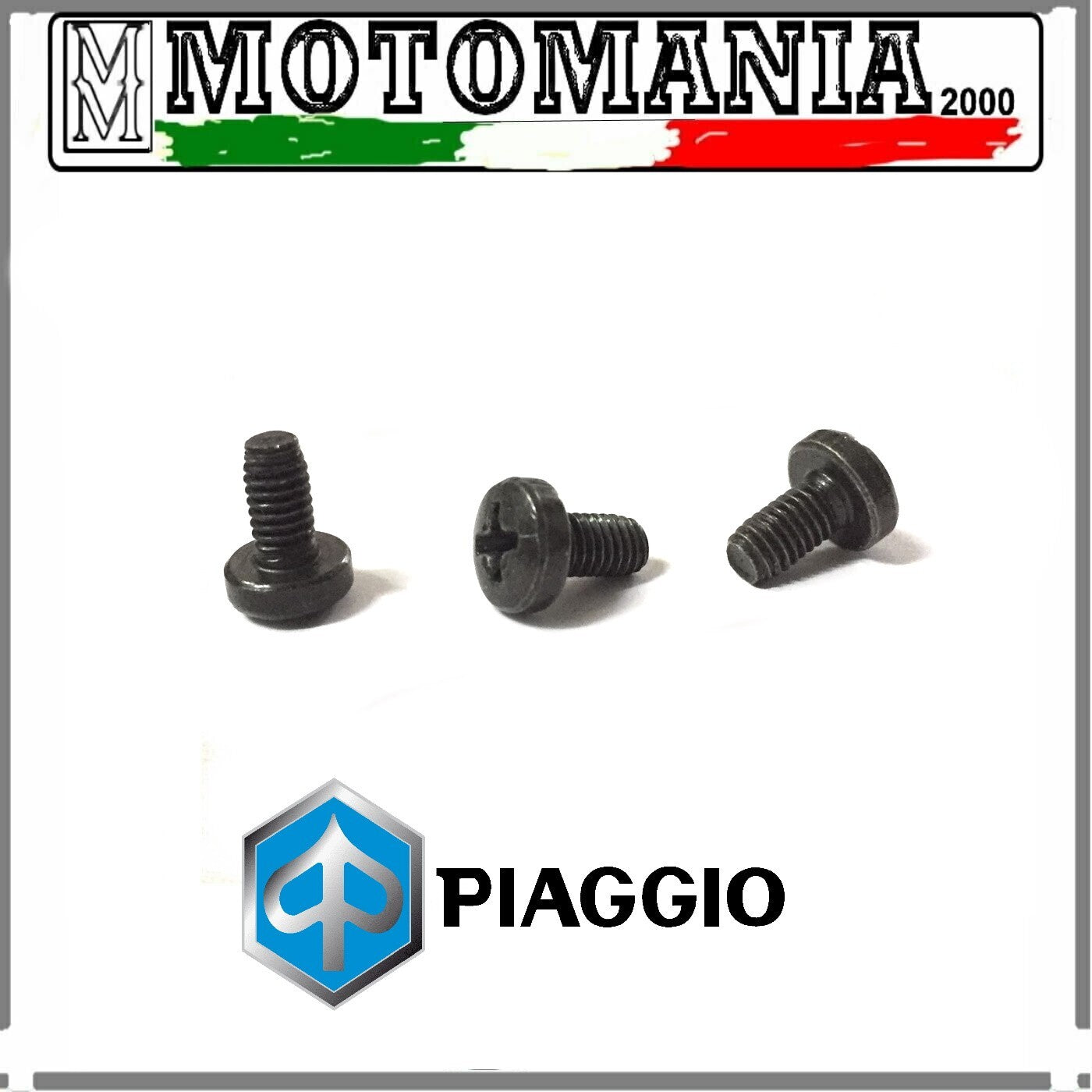 KIT 3 SCREWS PIN 4X8 FREE 50 1992-1994, BALL, ZIP, SI ORIGINAL PIAGGIO