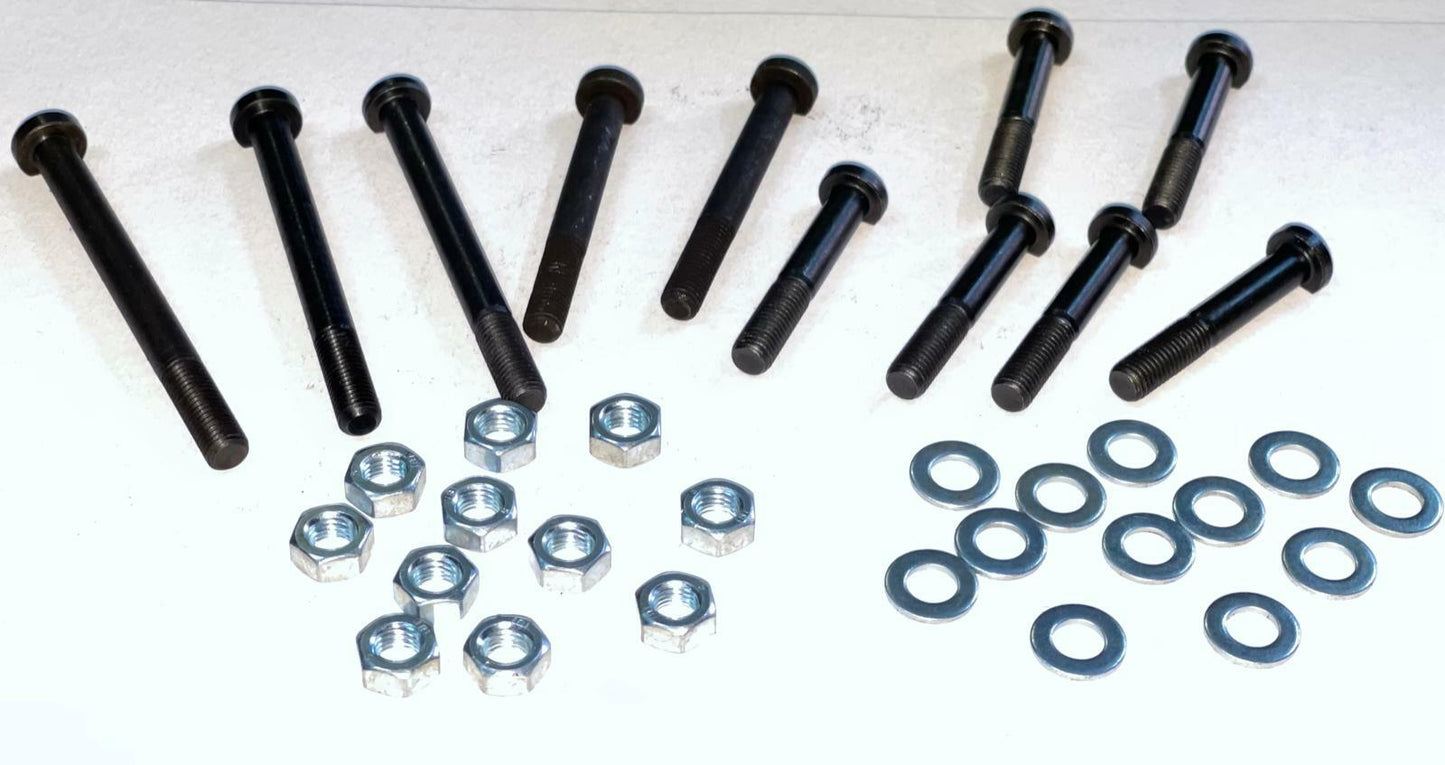 KIT PRIGIONIERI COMPLETI DI DADI E RONDELLE DI CHIUSURA CARTER-VESPA 50-PK50XL-R