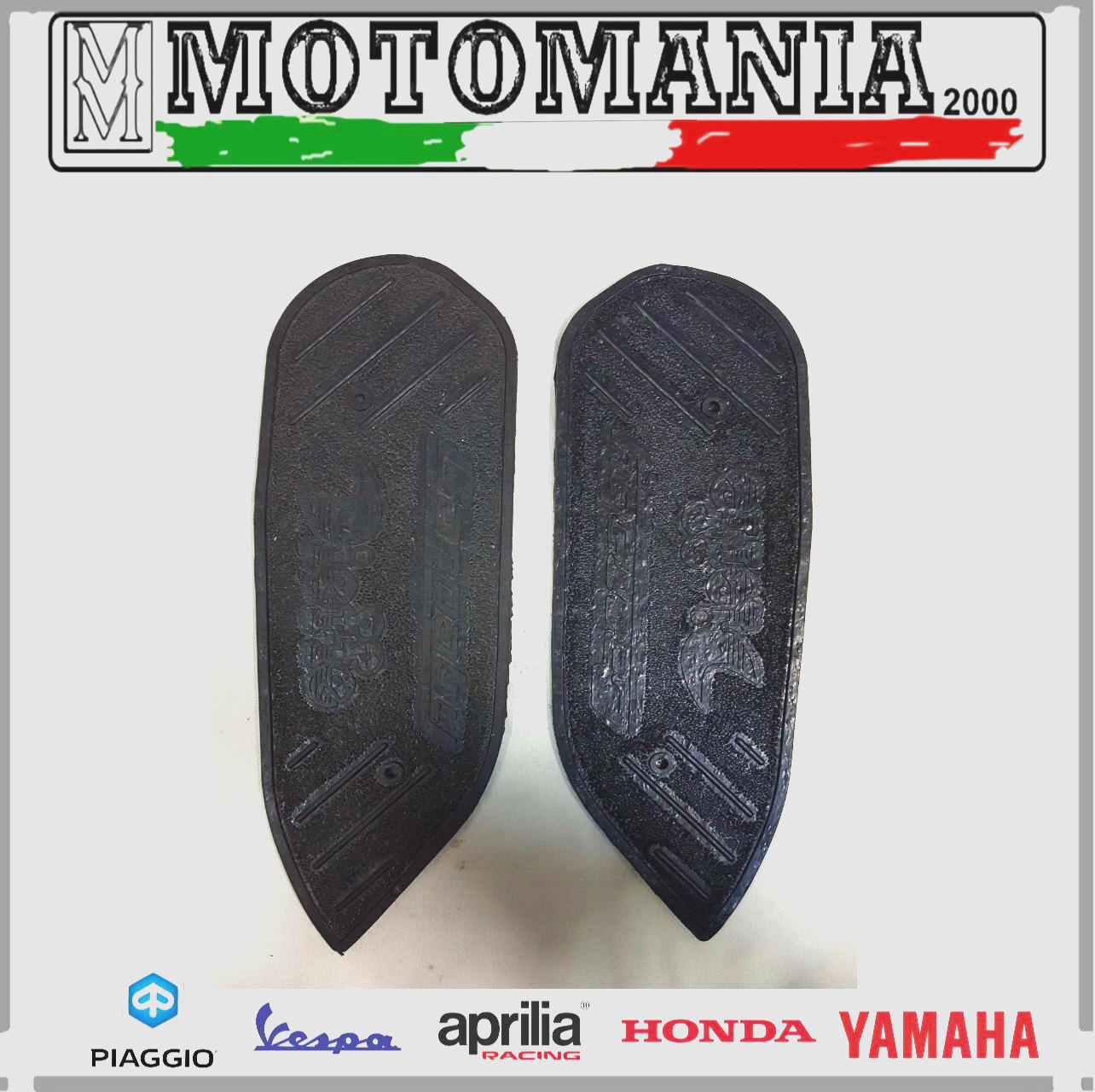 CP TAPPETI POGGIAPIEDI DX-SX PIAGGIO CARNABY 125 200 250 CRUISER 300