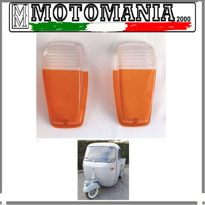 COPPIA FRECCE VESPA APE FARO BASSO AC 3 AC 4 DELLA LEART