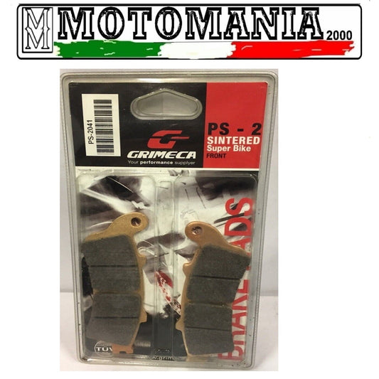 PS-2041 PAIR OF GRIMECA PADS HONDA CBF 500-600 VFR 800 - HORNET 1100 *