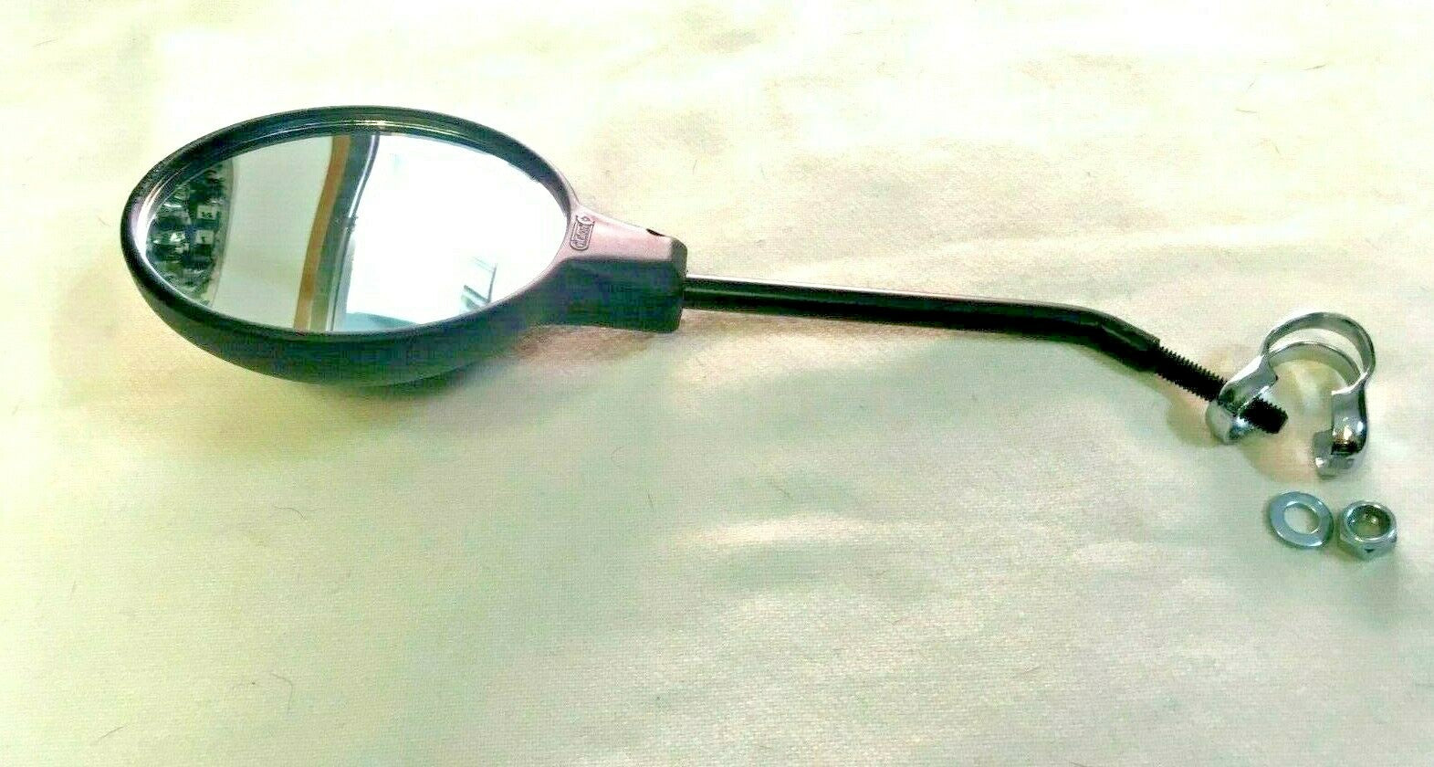 UNIVERSAL DX-SX MOPED REARVIEW MIRROR WITH DOMED CUP