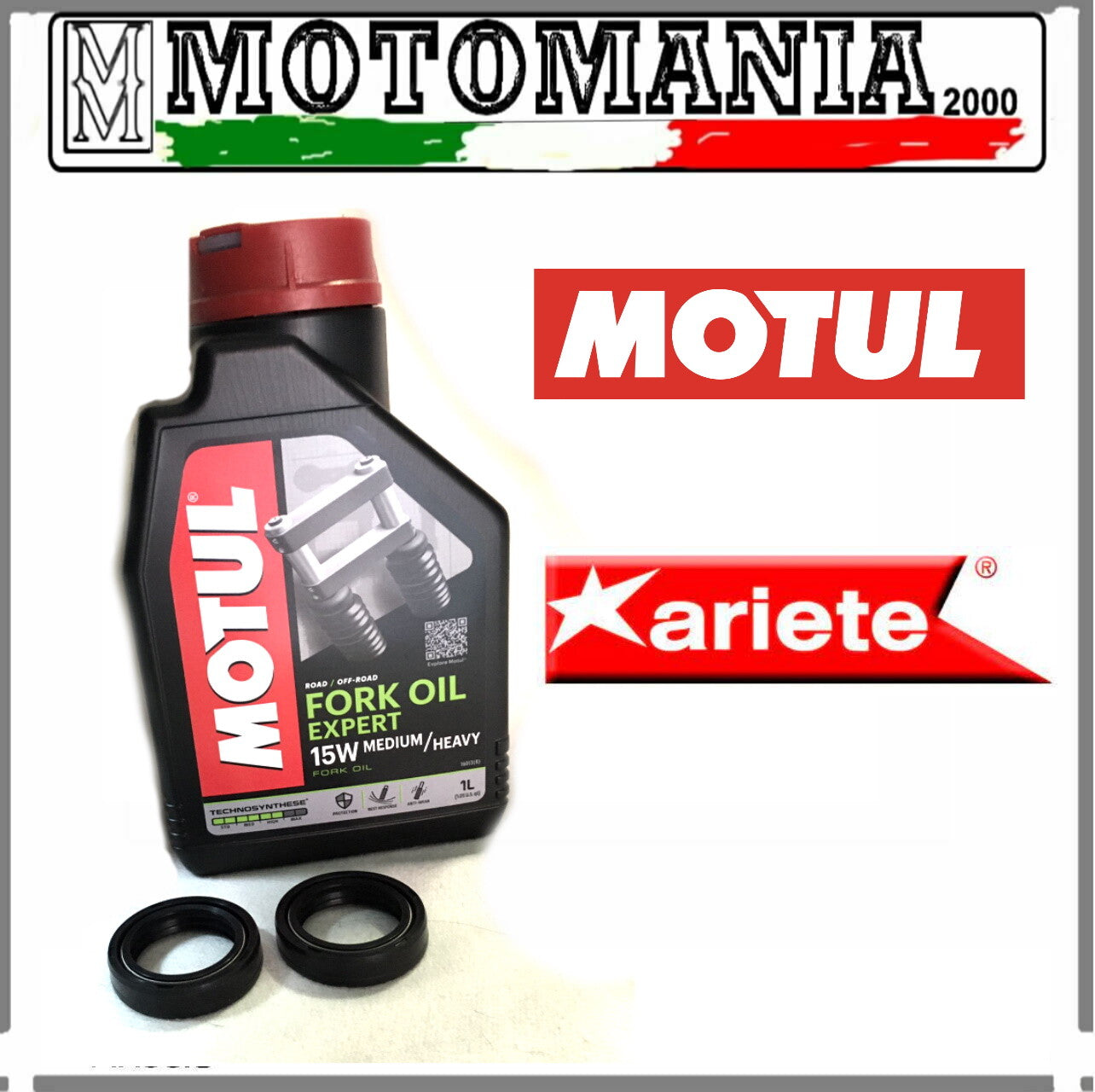 MOTUL HONDA XR 125 -CBR 125 KAWASAKI KE 7 125 FORK OIL + OIL KIT 15W