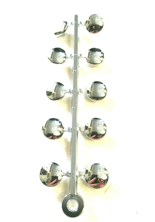 CHROME CAPS KIT FOR PIN COVER AND VARIOUS APPLICATIONS mm 6