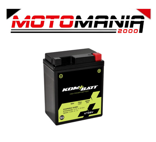 BATTERIA KOMBATT SLA KTZ8V HONDA SH 125/150 START E STOP