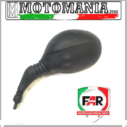 SPECCHIO RETROVISORE NERO SX PER YAMAHA MAJESTY 125,MBK SKYLINER 125
