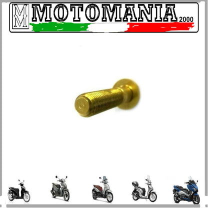 BULLONE 6X35  IN ERGAL ORO TESTA ESAGONALE mm. 8 *