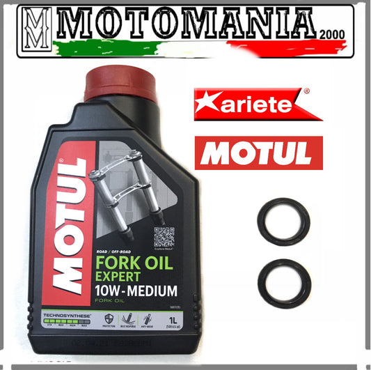 KIT PARAOLI + OLIO FORCELLA 10W YAMAHA CYGNUS 125 97-99-BOOSTER 50 FLY ONE 150