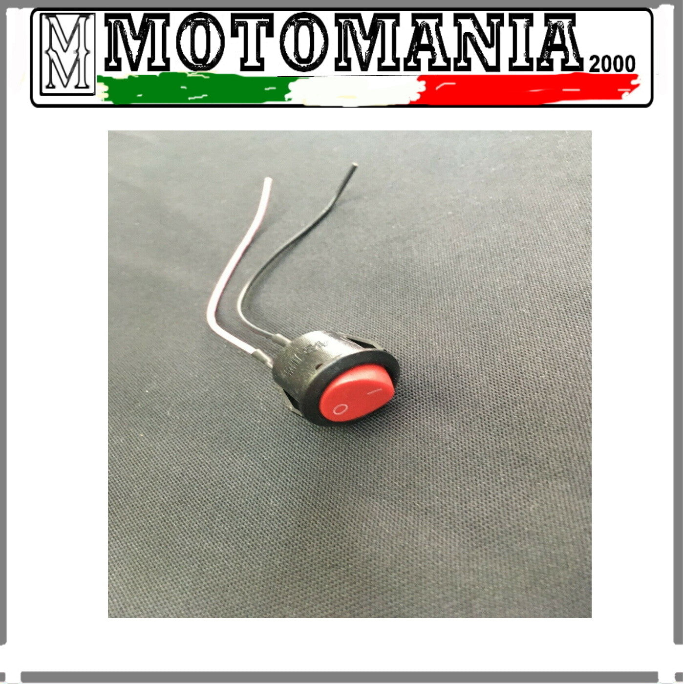 12V 01 UNIVERSAL ON-OFF SWITCH FOR CARS AND MOTORCYCLES