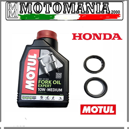 KIT PARAOLIO E PARAPOLV + OLIO FORCELLA 10 W MOTUL HONDA CBR 600GL 1800 ST 1300*