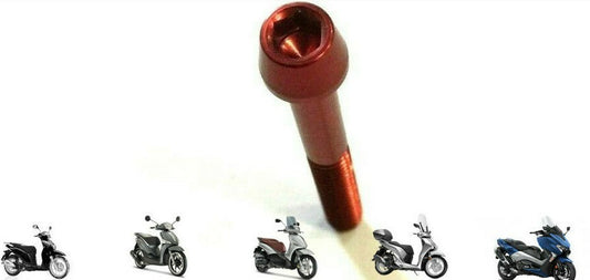 RED ERGAL 6X45 FAIRING COUNTERSUNK HEAD SCREW