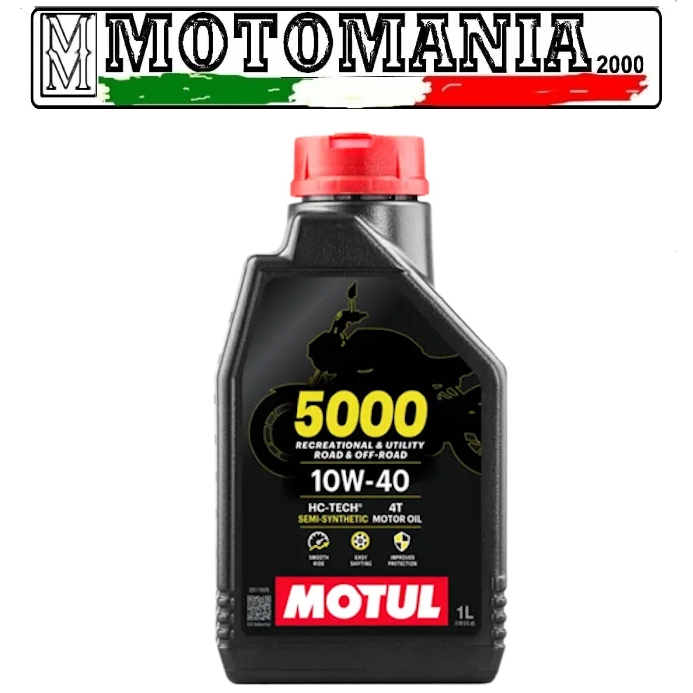 104054 OLIO MOTORE  MOTUL  5000 10W40 4T - 1L  *