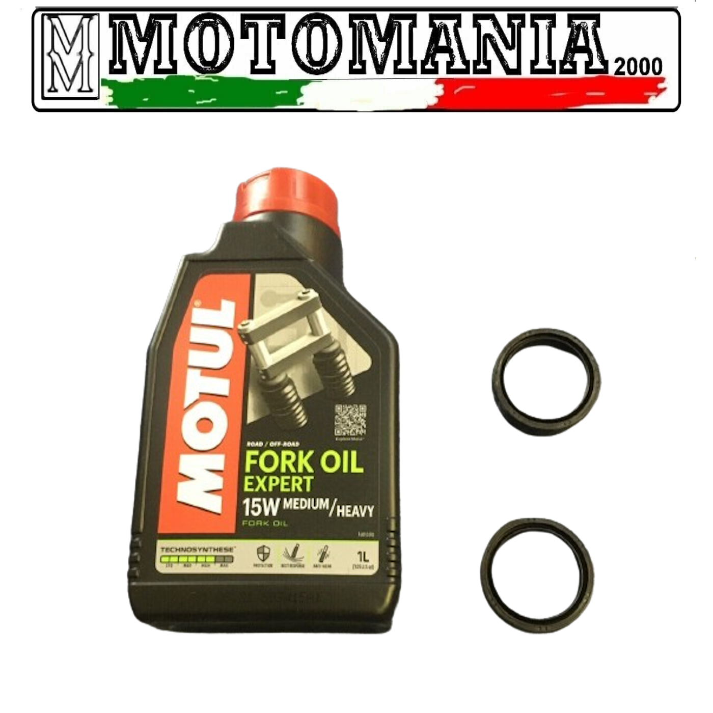 RAM OIL KIT 41X53X11 + FORK OIL 15W MOTUL BMW F 650 GS 98-08 *