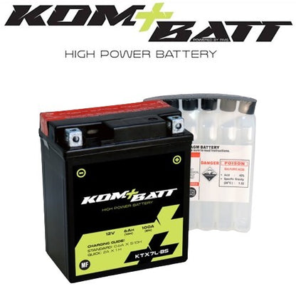 BATTERIA KOMBATT MF KTX7L-BS  PER HONDA	SH 125	2001-2013  *