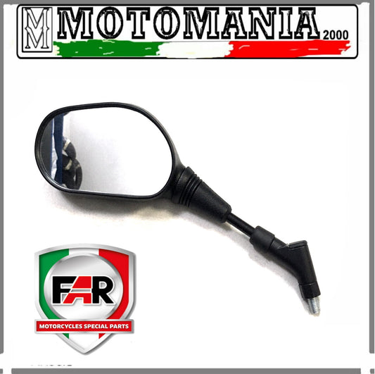 SPECCHIO RETROVISORE SX NERO PER SUZUKI GSF 650 - BURGMAN 200  - XT 660 GSX 1300