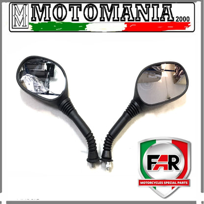CP SPECCHI RETROVISORI NERI SX E DX PER HONDA PANTHEON 125/150-FORESIGHT 250