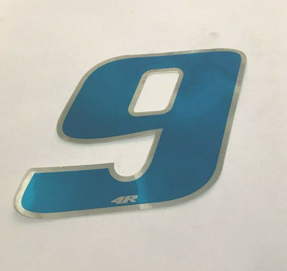 NUMBER 9 CELESTIAL STICKER WIDTH 10MM LENGTH 10MM *