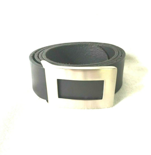 CINGHIA CINTURA IN VERA PELLE MARCA HELD LUNGHEZZA CM 95 NERA