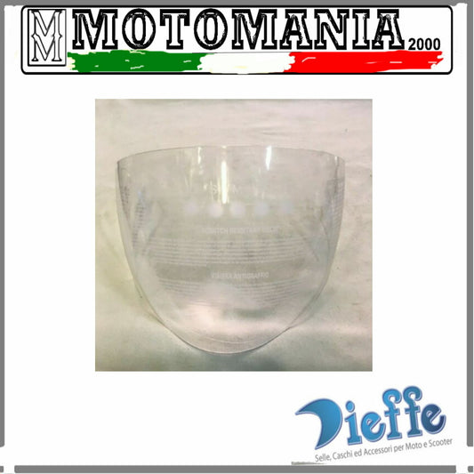LONG TRANSPARENT VISOR FOR DF-600 HELMET *