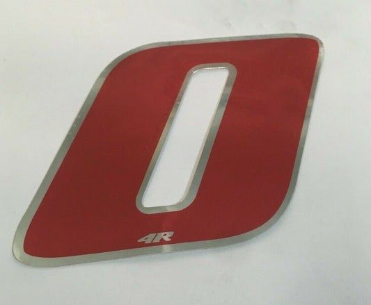 NUMBER 0 RED STICKER WIDTH 10MM LENGTH 10MM *