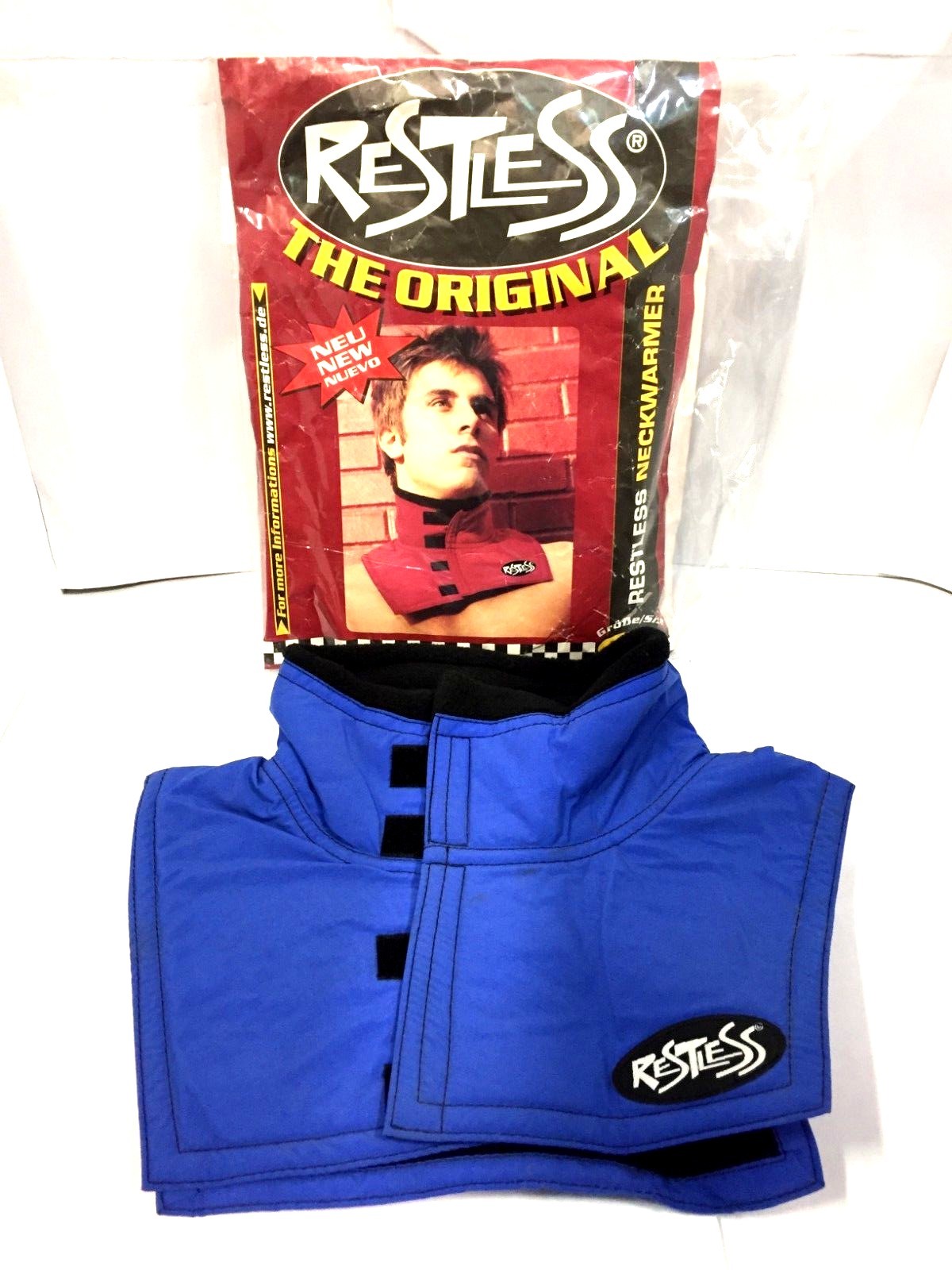 COLLARE RESTLESS COLORE BLU TG.M INTERNO PILE