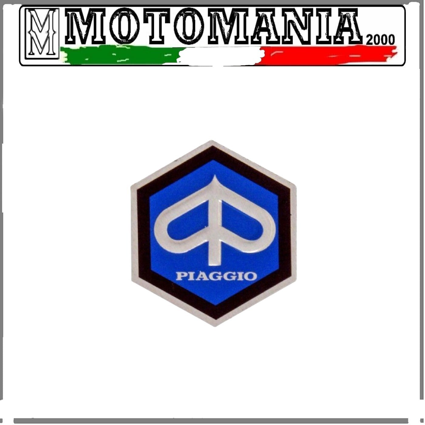 142720040 SCUDETTO ESAGONALE PER SCUDO ANTERIORE PIAGGIO  *