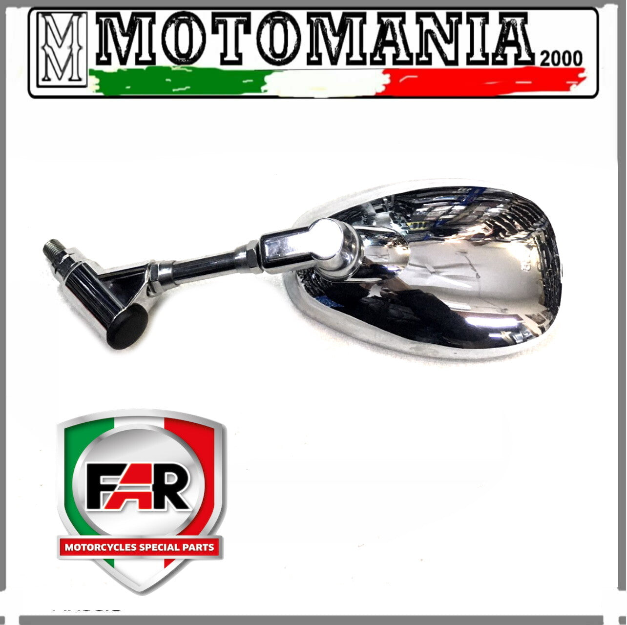 CHROME RIGHT REARVIEW MIRROR FOR GSR 600 GLADIUS