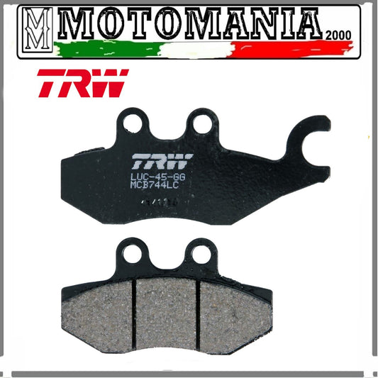 MCB744LC PASTIGLIE FRENO ANTERIORI PIAGGIO BEVERLY 300-PIAGGIO VESPA GTS 300 SUP