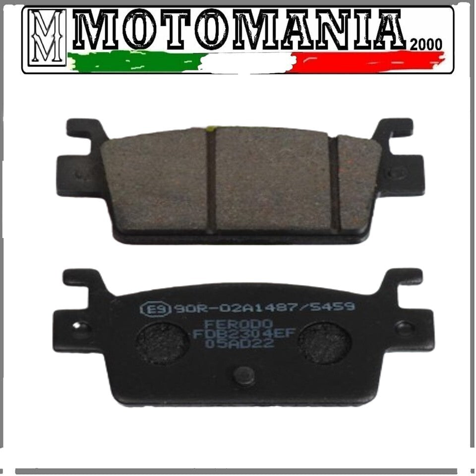 FDB2304EF  PASTIGLIE FRENO POSTERIORI FERODO  PER KYMCO AK 550 2017-2020  *